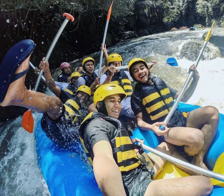 Рафтинг Ubud Рафтинг Bali в Бали: Рафтинг, Rafting, Квадроцикл, Водопад, ATV, Waterfall, Река, River,