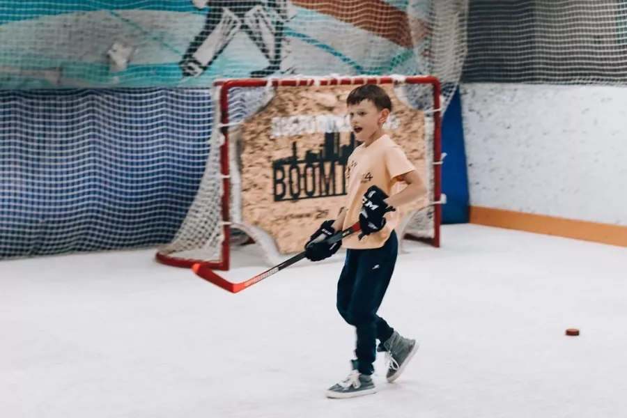Центр хоккея Sporty People в Казани: Хоккей, Лед, Коньки, Каток, Зима, Зимний спорт, Зимнийкостюм, Тренировка,