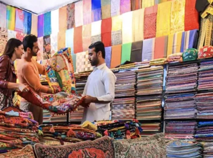 Текстильный базар Textile Souk  в  Дубаи