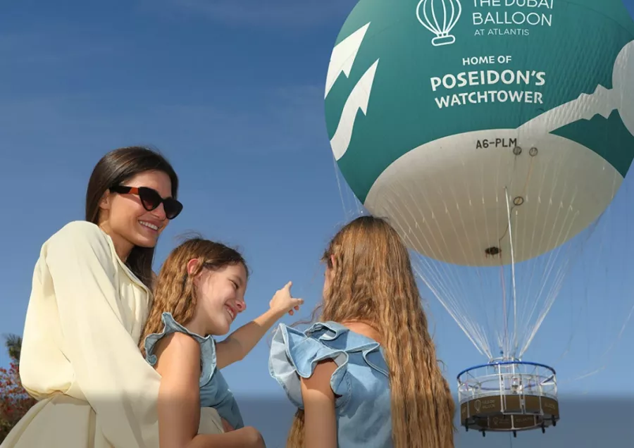 Аттракцион The Dubai Balloon в Дубаи: Воздушный Шар , Полёт, На свежем воздухе, Air Balloon , Balloon 🎈 , Trip , Sky,