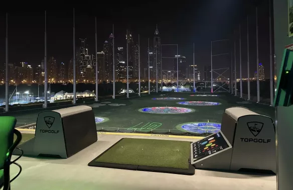 Спортивно-развлекательный комплекс "Topgolf Dubai"