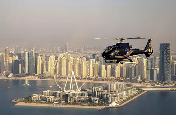 Обзорные экскурсии на вертолете от компании "Falcon Helitours"