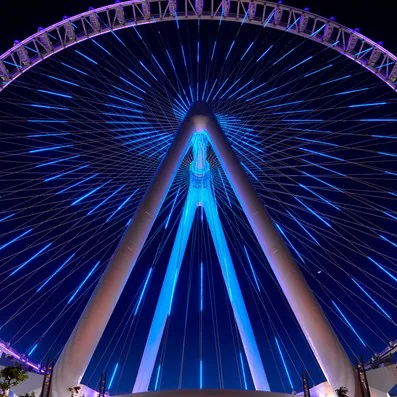 Колесо обозрения Ain Dubai в Дубаи: Ain Dubai, Trip , Travelling , Колесо обозрения , 🎡 , Пейзаж , Достопримечательности , Развлечение, Чилим,