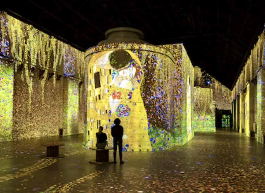 Арт-галерея Infinity des Lumières в Дубаи: Museum , Gallery , Pictures , Future, Show, Галерея, Музей, Зрелища, Цифровое искусство, Искусство, Art,