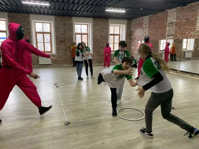 Квест Игра в кальмара  в  Казани