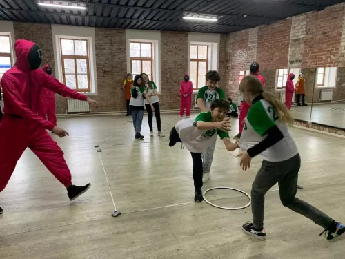 Квест Игра в кальмара в Казани
