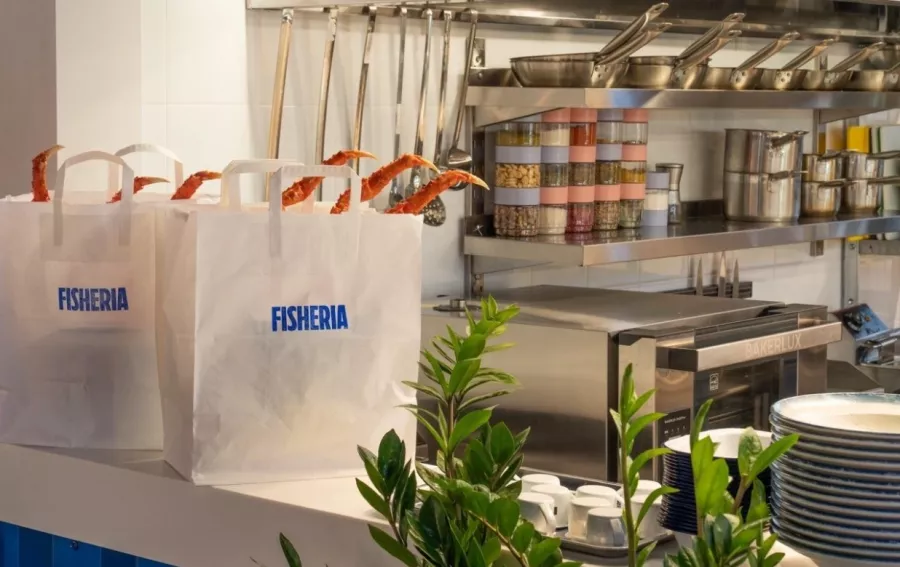 Гастробар Fisheria на Ленинском проспекте в Москве: Кафе, Быстрое питание, Морепродукты, Рыба, Фишмаркет, Деликатесы, Кулинария,