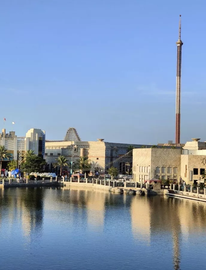 Променад Riverland Dubai в Дубаи: Прогулка, Променад, Фестьваль, Парк, Река, River, Riverland, Travelling ,