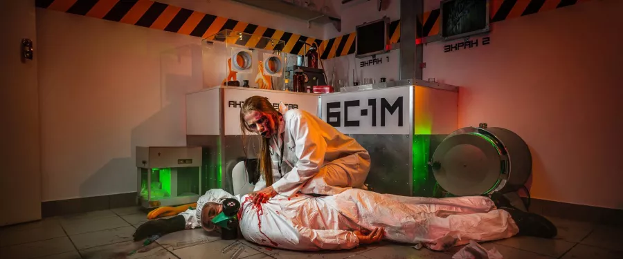 Квест Biohazard в Екатеринбурге: Развлечение, Хоррор-Квест, Квесты Для Подростков, Игра, Логические Квесты, Активный Отдых, Игра Реальности,