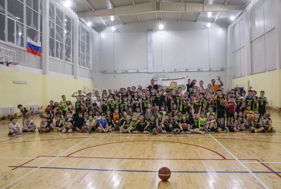 Детская баскетбольная секция "Уралмаш Kids" на Бебеле