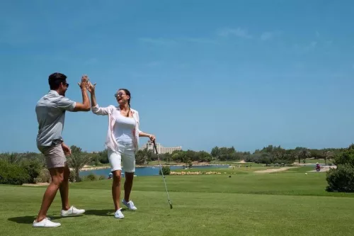 Поле для гольфа Jebel Ali Golf Resort  в  Дубаи