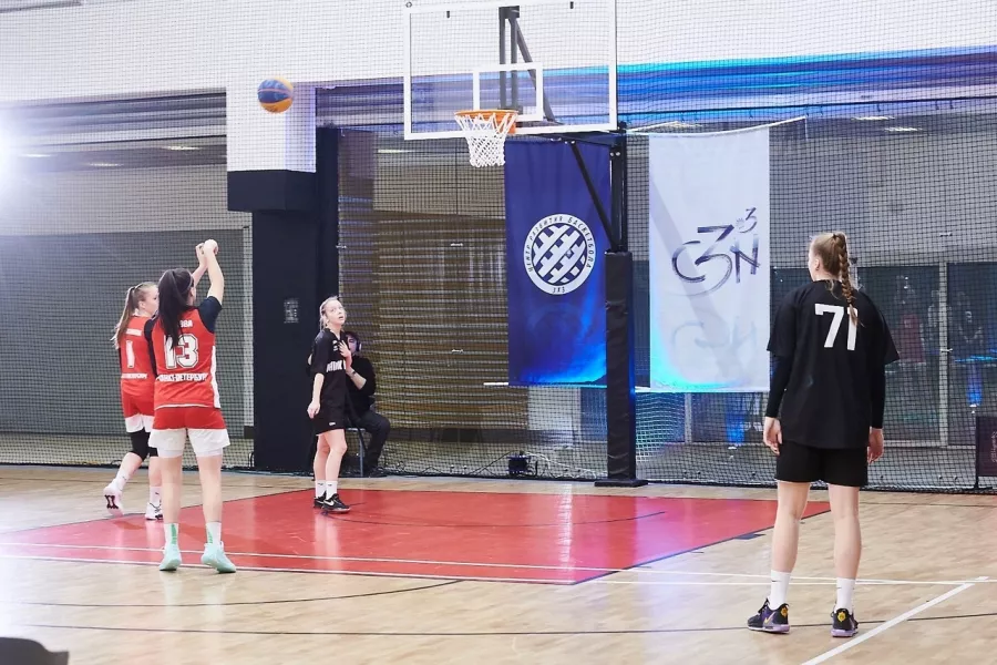 Академия баскетбола имени В.П.Кондрашина в Санкт-Петербурге: Зал, Мяч, Тренер, Тренировка, Баскетбол, Игры,