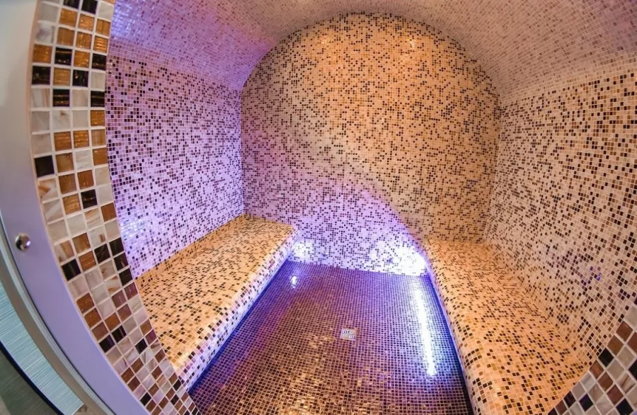 Сауна Сибирский терем на Толстого в Новосибирске: Легкий пар, Сауна, SPA, Турецкая парная, Финская парная, Круглосуточно, Бассейн, Караоке,