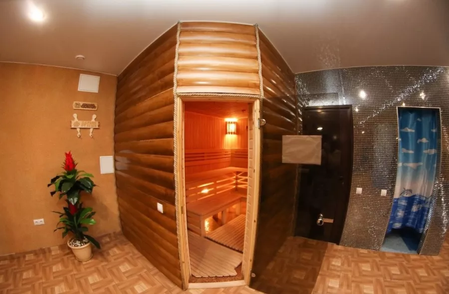 Сауна Сибирский терем на Толстого в Новосибирске: Легкий пар, Сауна, SPA, Турецкая парная, Финская парная, Круглосуточно, Бассейн, Караоке,