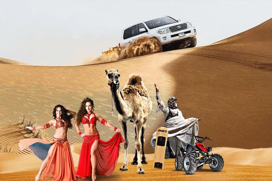 Туры от компании Arabian Desert Tours в Дубаи: Пора отдыхать, Туристам , Экскурсии, Пустыня , Верблюды , Квадрацикл, Desert , Tourists ,