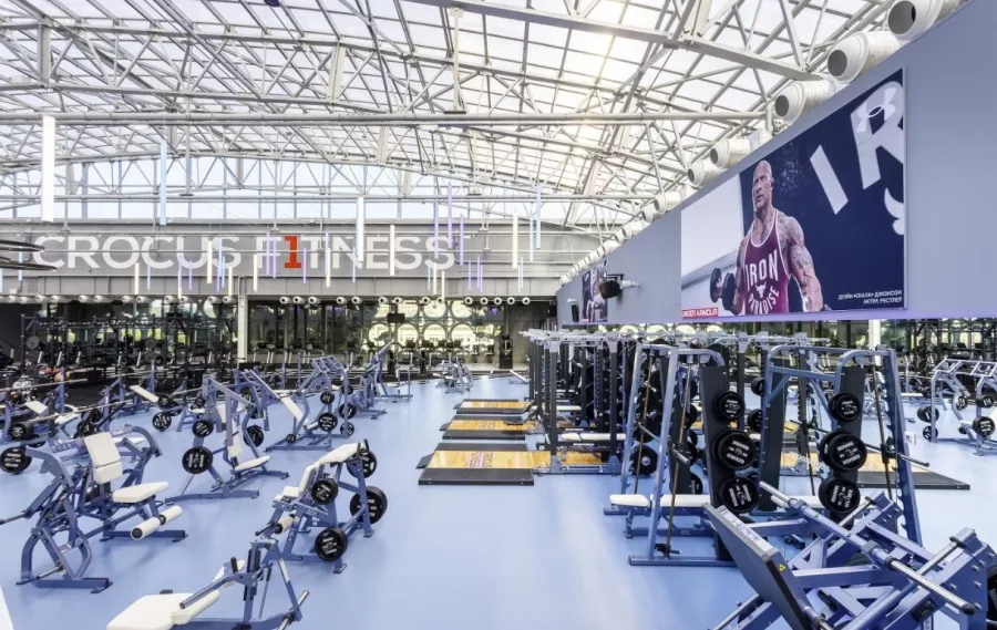 Фитнес-клуб Crocus Fitness Лужники в Москве: Йога, Кроссфит, Стретчинг, Развиваться, Фитнес, Аэробика, Настольный теннис, Бодифлекс, Пилатес, Аквааэробика, Сайкл, Боевые искусства,