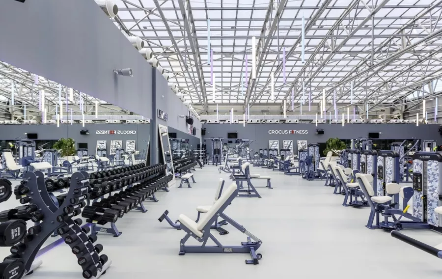 Фитнес-клуб Crocus Fitness Лужники в Москве: Йога, Кроссфит, Стретчинг, Развиваться, Фитнес, Аэробика, Настольный теннис, Бодифлекс, Пилатес, Аквааэробика, Сайкл, Боевые искусства,