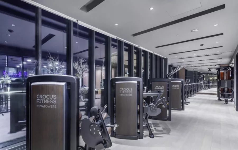 Фитнес-клуб Crocus Fitness Neva Towers в Москве: Бодифлекс, Калланетика, Кроссфит, Сайкл, Танцевальные программы, Развиваться, Фитнес, Йога, Скалодром, Пилатес, Аквааэробика, Стретчинг, Аэробика, Боевые искусства,