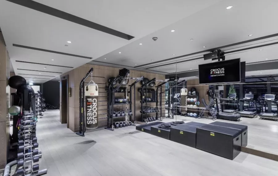 Фитнес-клуб Crocus Fitness Neva Towers в Москве: Бодифлекс, Калланетика, Кроссфит, Сайкл, Танцевальные программы, Развиваться, Фитнес, Йога, Скалодром, Пилатес, Аквааэробика, Стретчинг, Аэробика, Боевые искусства,