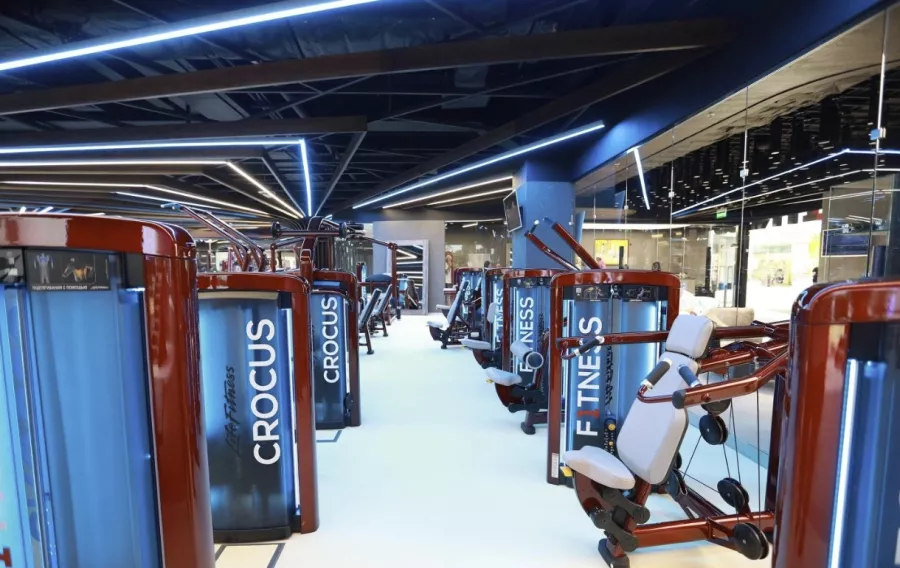 Фитнес-клуб Crocus Fitness Кунцево в Москве: Бодифлекс, Детский уголок, Кроссфит, Пилатес, Развиваться, Фитнес, Йога, Настольный теннис, Зумба, Аквааэробика, Сайкл, Аэробика, Боевые искусства,