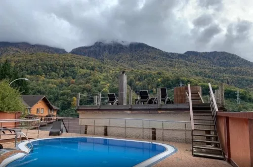 Баня Alm-баня  в  Красной Поляне