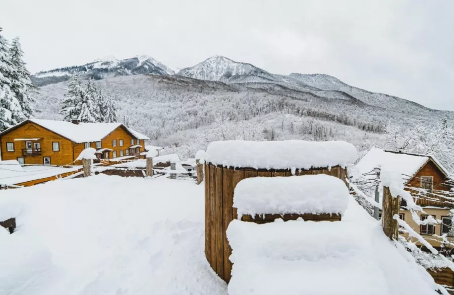 Баня Alm-баня в Красной Поляне: Баня, Виды, Сауна,