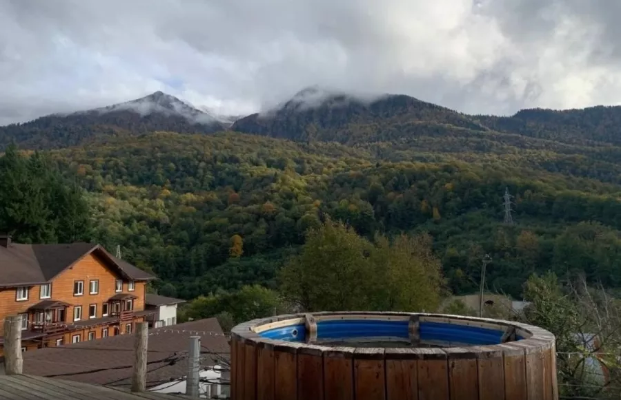 Баня Alm-баня в Красной Поляне: Баня, Виды, Сауна,