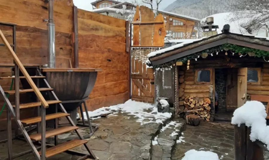 Банный СПА-комплекс Велья в Красной Поляне: Баня, Виды, Обертывание, Массаж, Сауна,