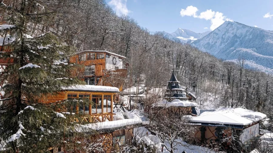 Банный комплекс Баня Лэнд в Красной Поляне: Баня, Виды, Сауна, Массаж, Spa,