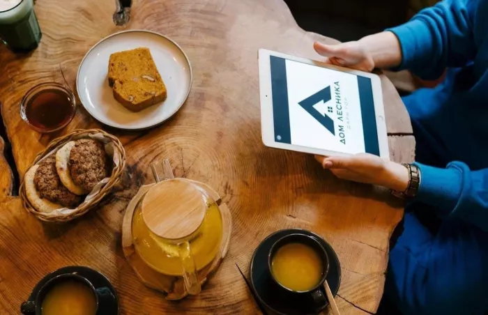 Кафе Дом лесника  в  Красной Поляне