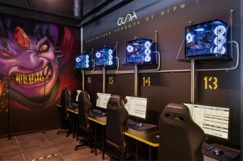 Компьютерный клуб Colizeum на Каширском  в  Москве