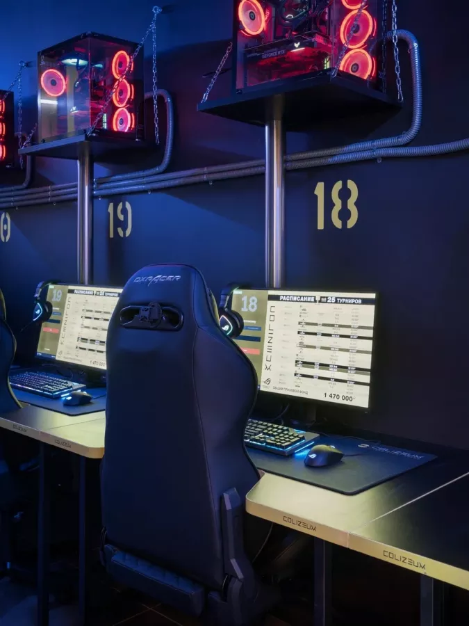 Компьютерный клуб Colizeum на Каширском в Москве: Компьютерный клуб, Киберспорт, Соревнования,