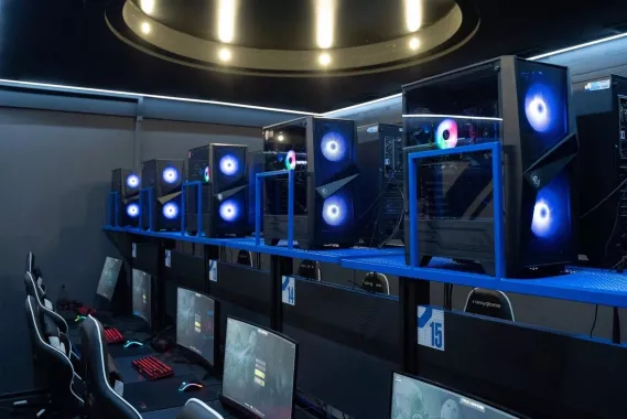 Кибер клуб "True Gamers" на 50 лет ВЛКСМ