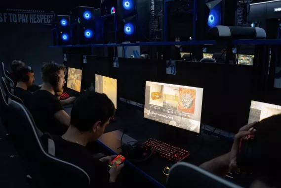 Кибер клуб "True Gamers" на 50 лет ВЛКСМ