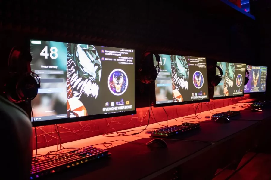 Кибер клуб Venom Cyber Zone на Митинской в Москве: Киберспорт, Games, Ставкинакиберспорт, Компьютер, Csgo, Dota, Команды, Соревнования,