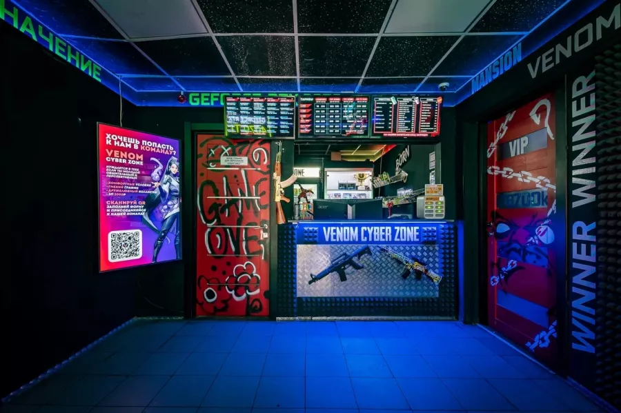 Кибер клуб Venom Cyber Zone на Митинской в Москве: Киберспорт, Games, Ставкинакиберспорт, Компьютер, Csgo, Dota, Команды, Соревнования,
