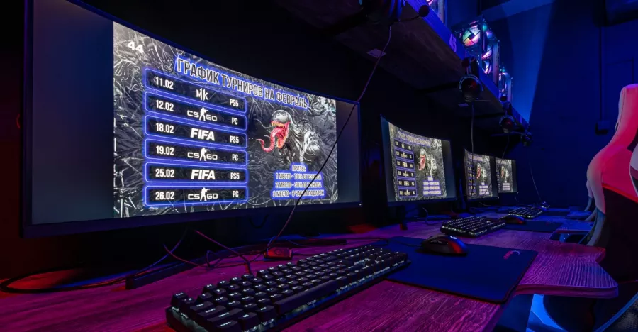 Кибер клуб Venom Cyber Zone на Лермонтовской в Москве: Киберспорт, Games, Компьютерный клуб, Компьютер, Csgo, Dota, Команды, Соревнования,