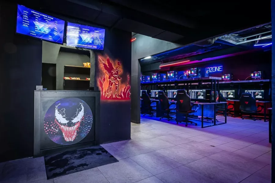 Кибер клуб Venom Cyber Zone на Лермонтовской в Москве: Киберспорт, Games, Компьютерный клуб, Компьютер, Csgo, Dota, Команды, Соревнования,