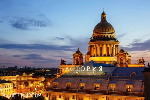 Экскурсии по крышам  в  Санкт-Петербурге