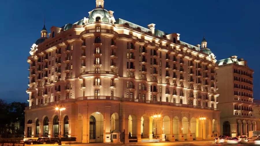 Four Seasons Hotel в Баку: Отель, Гостиница, Вид из Окна, Терраса, Отпуск, Путешествие,