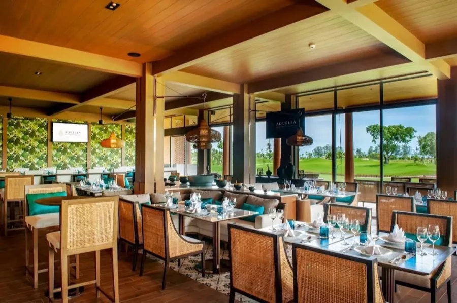 Голь-Клуб Aquella Golf & Country Club в Пхукете: Спортзал, Gym, Restaurant , Golf Field, Ресторан, Spa, Golf, Hotel, Гольф, Отель,