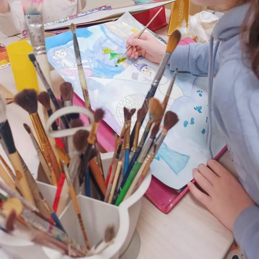 Художественная школа для детей Творчество в Краснодаре: Детям, Мастер-классы, Рисование, Искусство, Лепка, Продлёнка, Наука, Школа,