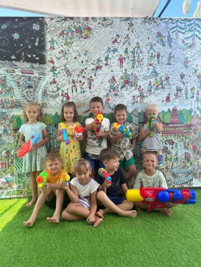 Детский Сад Сказка в Пхукете: Kids Club, Drawing, Swimming Pool , Education , Детский Клуб, Рисование, Обучение, Бассейн,