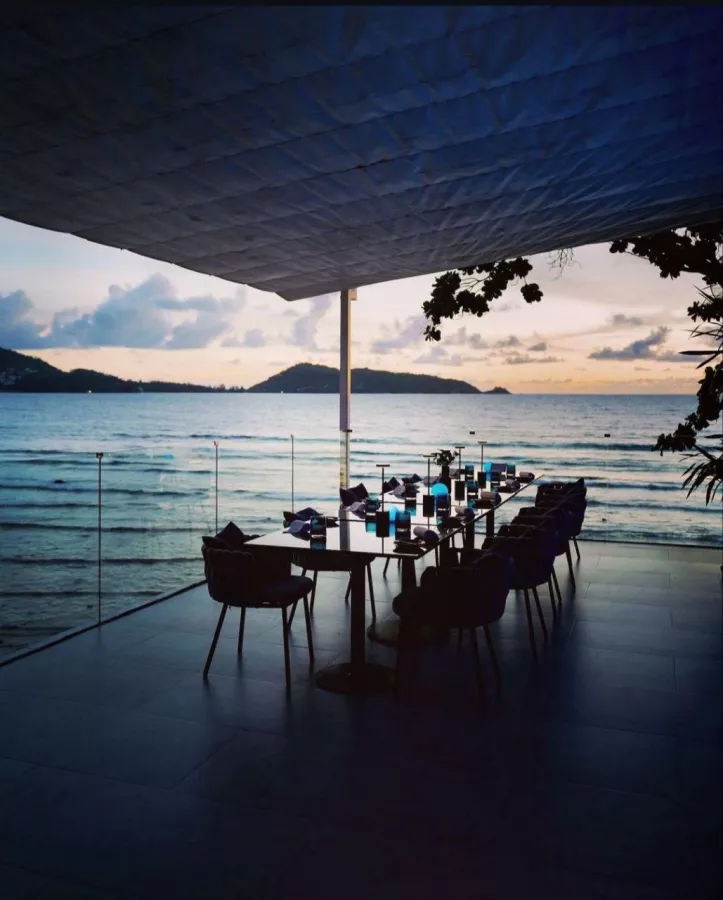 Ресторан L'Arôme by the Sea в Пхукете: Французская Кухня, French Cuisine , Restaurant , Wine, Ресторан, Вино, Море, Sea,