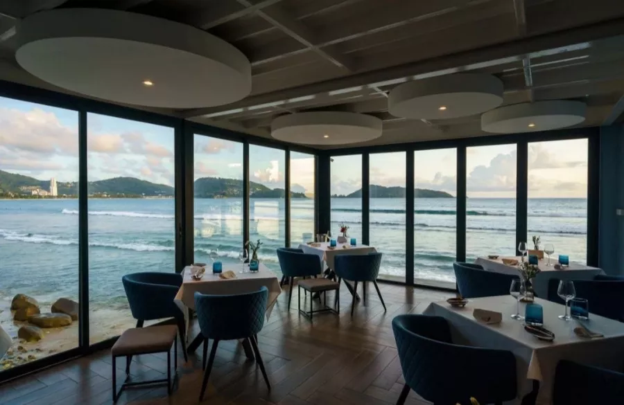 Ресторан L'Arôme by the Sea в Пхукете: Французская Кухня, French Cuisine , Restaurant , Wine, Ресторан, Вино, Море, Sea,