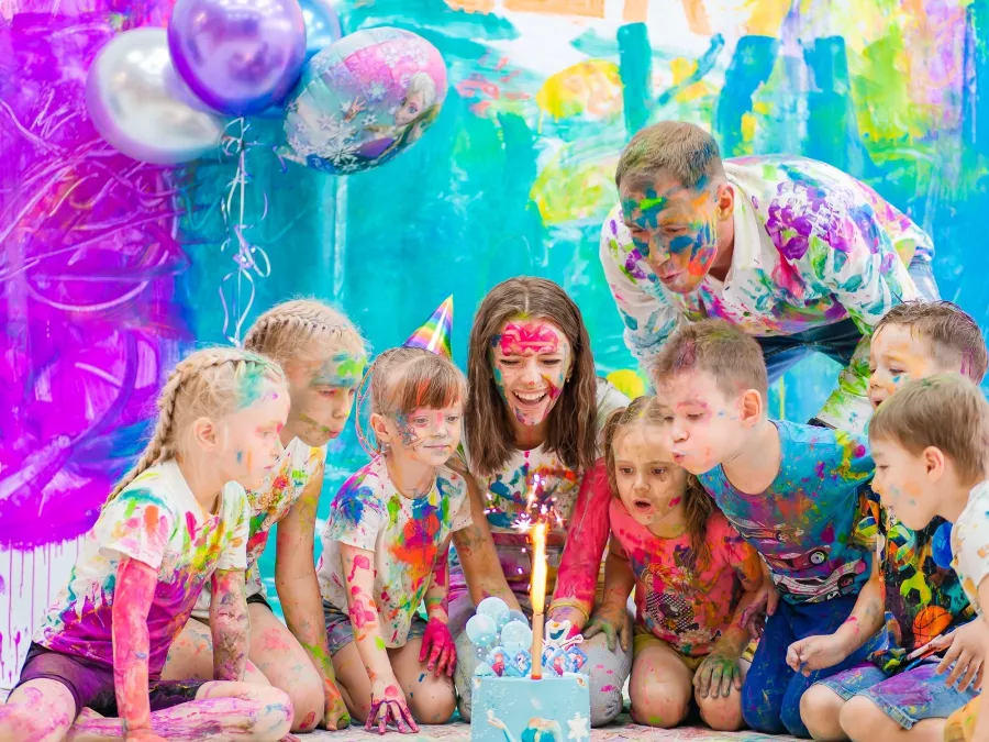 Детская студия Kidspoint в Ставрополе: Детский день рождения, Детский праздник, Для детей, Для детей, Детский центр, Детская студия, Праздник, Неоновые краски, Семейный отдых, Рисование,
