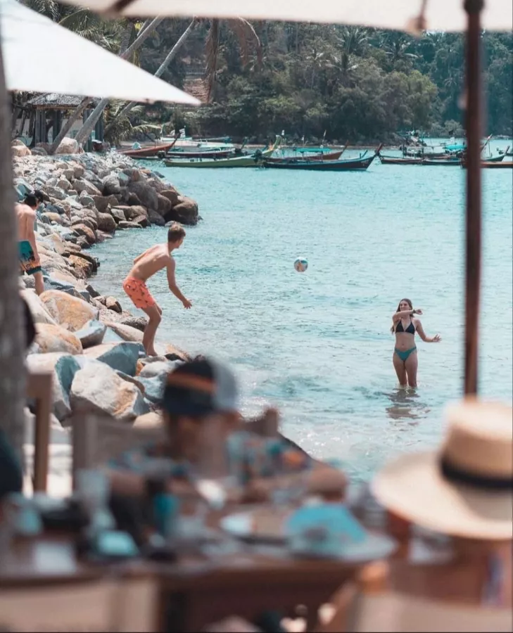 Пляжный Клуб Carpe Diem в Пхукете: Пляж, Диджей , Dj, Beach, Bar, Restaurant , Бар, Ресторан, Music, Музыкально,