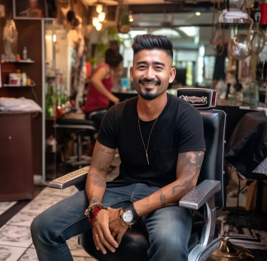 Барбершоп Barber Lounge в Пхукете: Стрижки, Барбершоп, Парикмахерская, Бритьё, Haircuts, Shaving, Barbershop ,