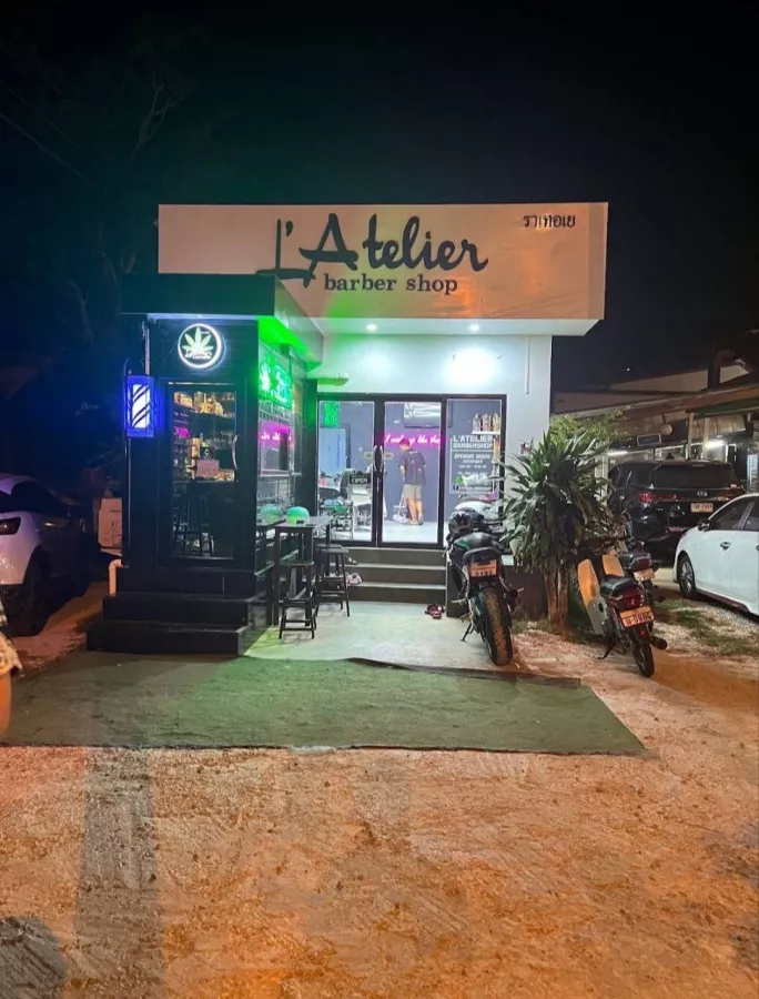 Барбершоп L’atelier в Пхукете: Барбершоп , Стрижки, Haircuts, Barbershop, Парикмахерская, Shaving, Бритьё,