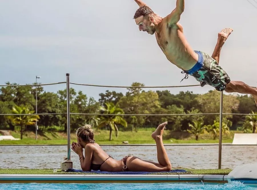 Вейк-Парк Phuket в Пхукете: Вейкбординг, Wakeboarding, Swimming Pool, Hotel, Restaurant , Отель, Бассейн, Ресторан, Озеро, Lake,